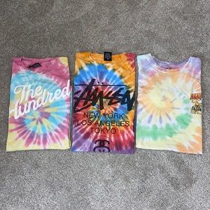 Small tye-dye tees